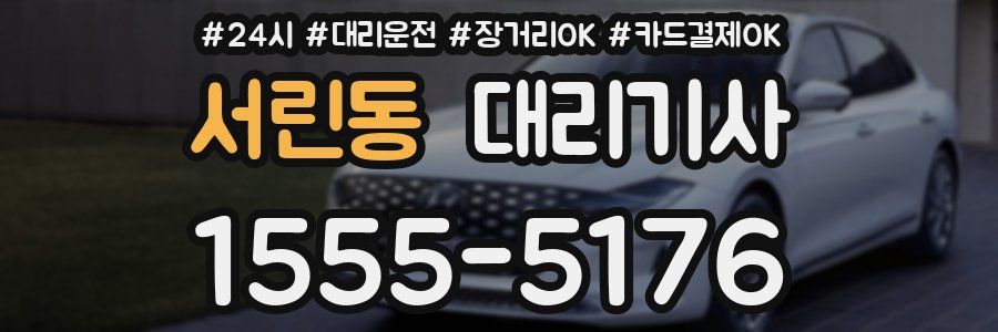 서린동 대리기사