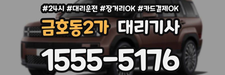 금호동2가 대리기사