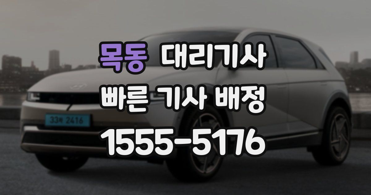 목동 대리기사