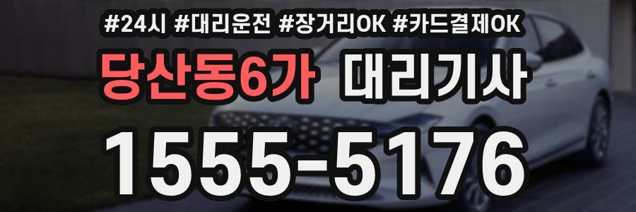 당산동6가 대리기사