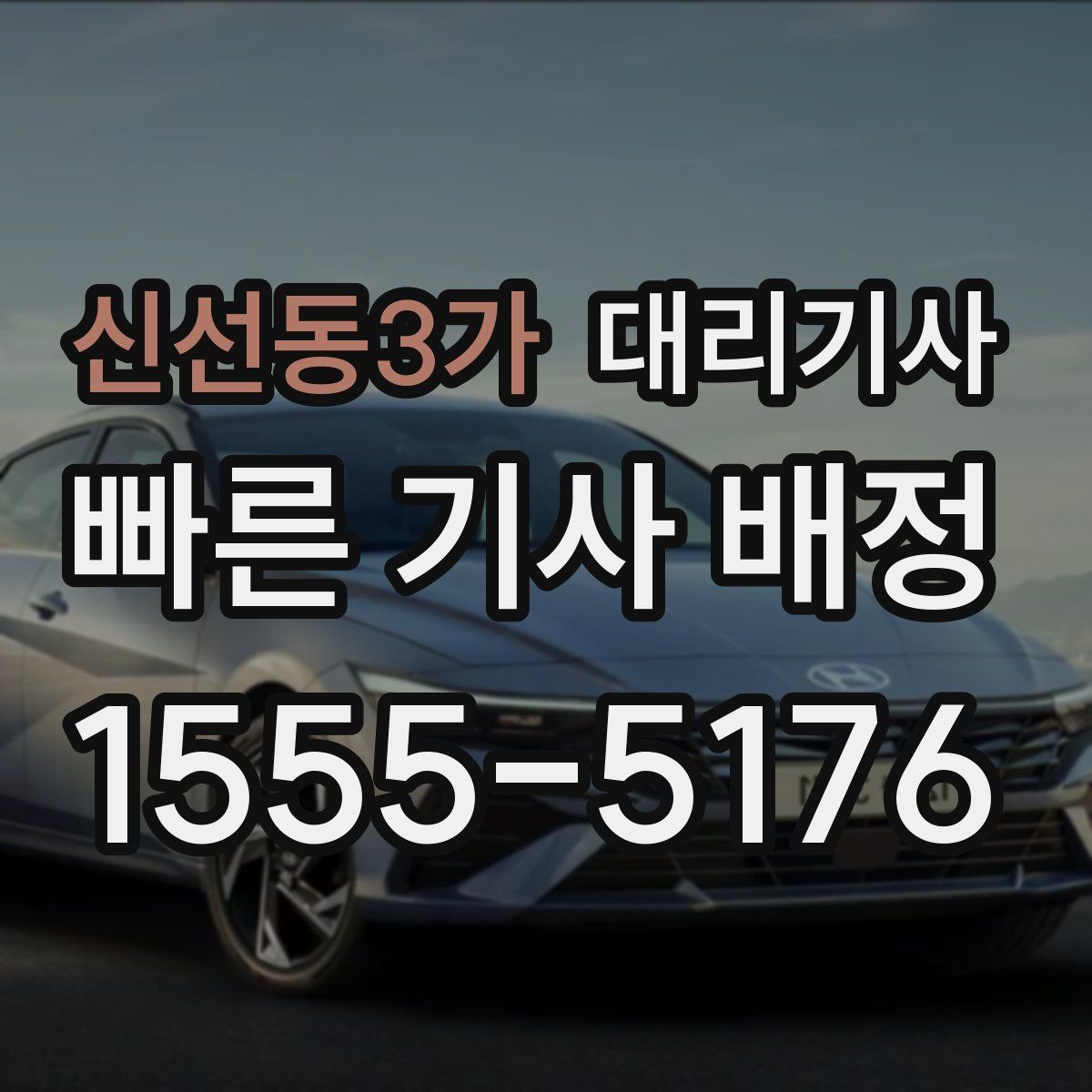 신선동3가 대리기사