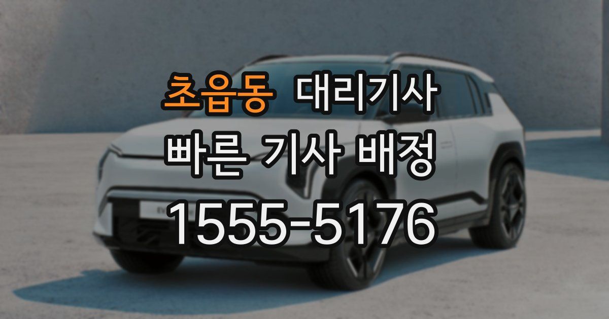 초읍동 대리기사