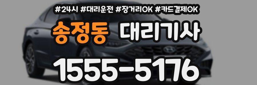 송정동 대리기사