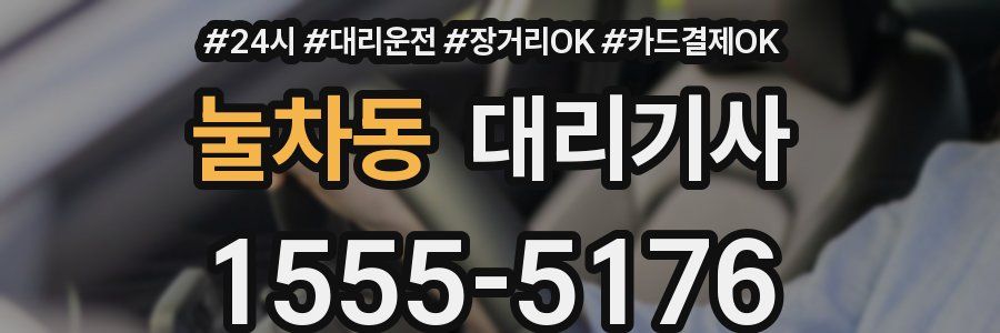 눌차동 대리기사