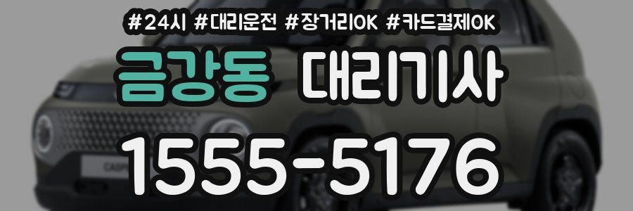 금강동 대리기사