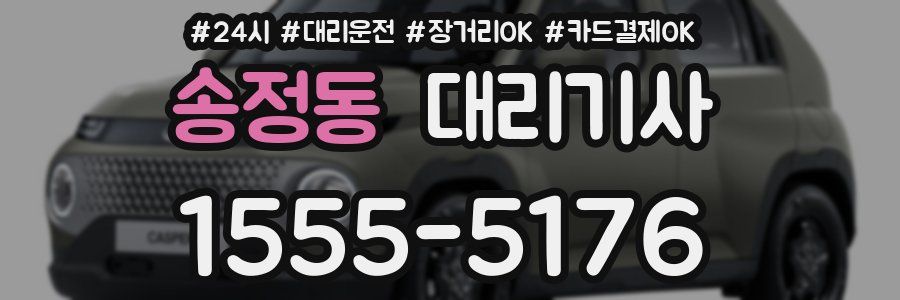 송정동 대리기사