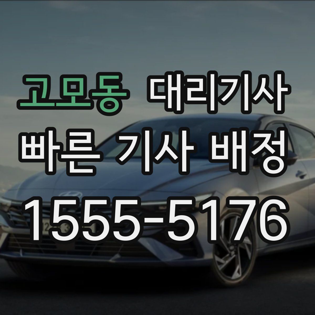 고모동 대리기사