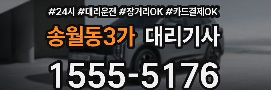 송월동3가 대리기사