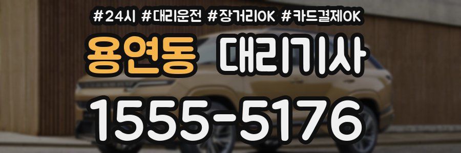 용연동 대리기사