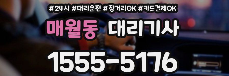 매월동 대리기사