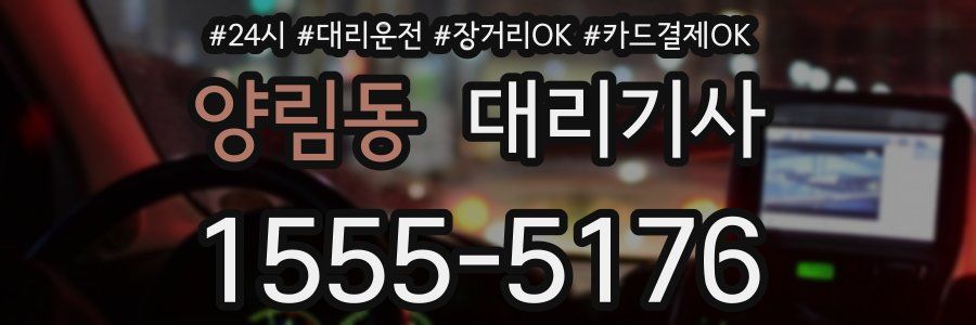 양림동 대리기사