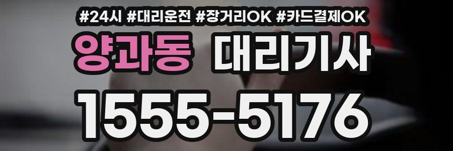 양과동 대리기사