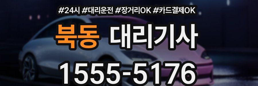 북동 대리기사