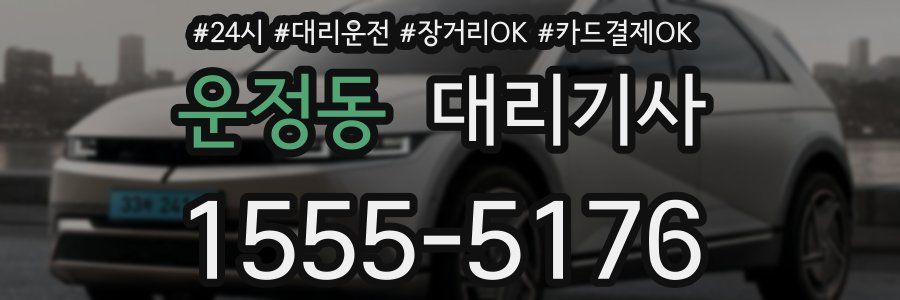 운정동 대리기사
