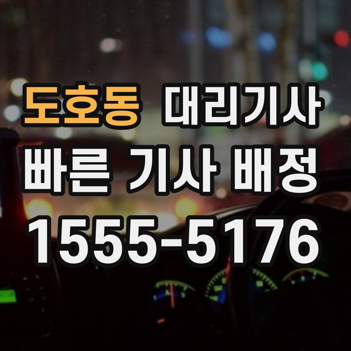 도호동 대리기사