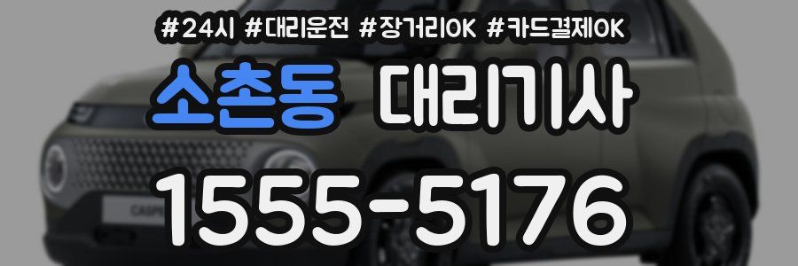 소촌동 대리기사
