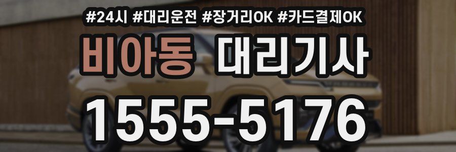 비아동 대리기사