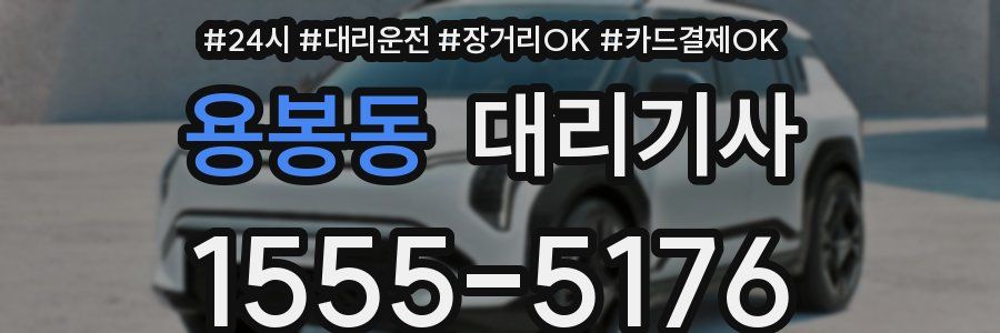 용봉동 대리기사
