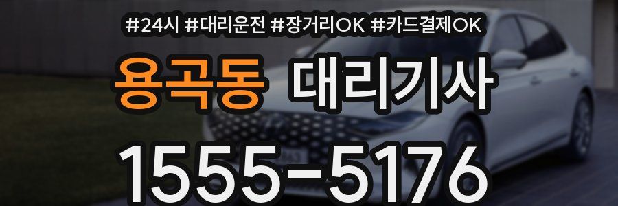 용곡동 대리기사