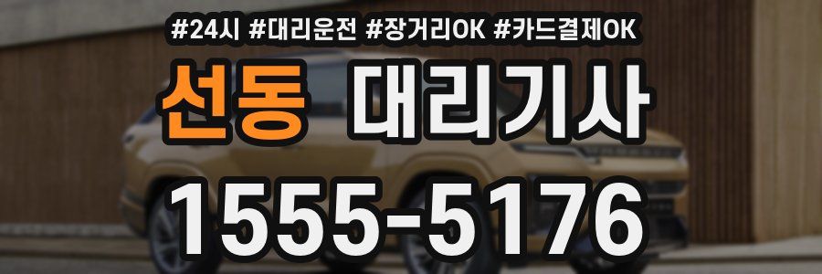 선동 대리기사