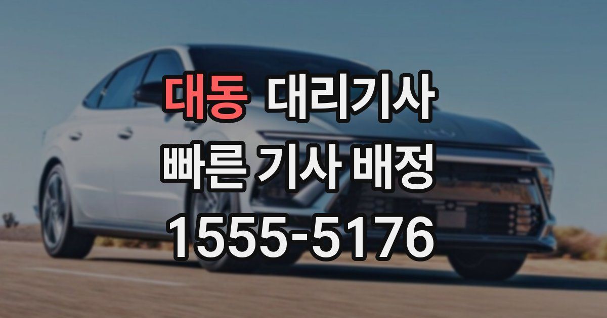 대동 대리기사