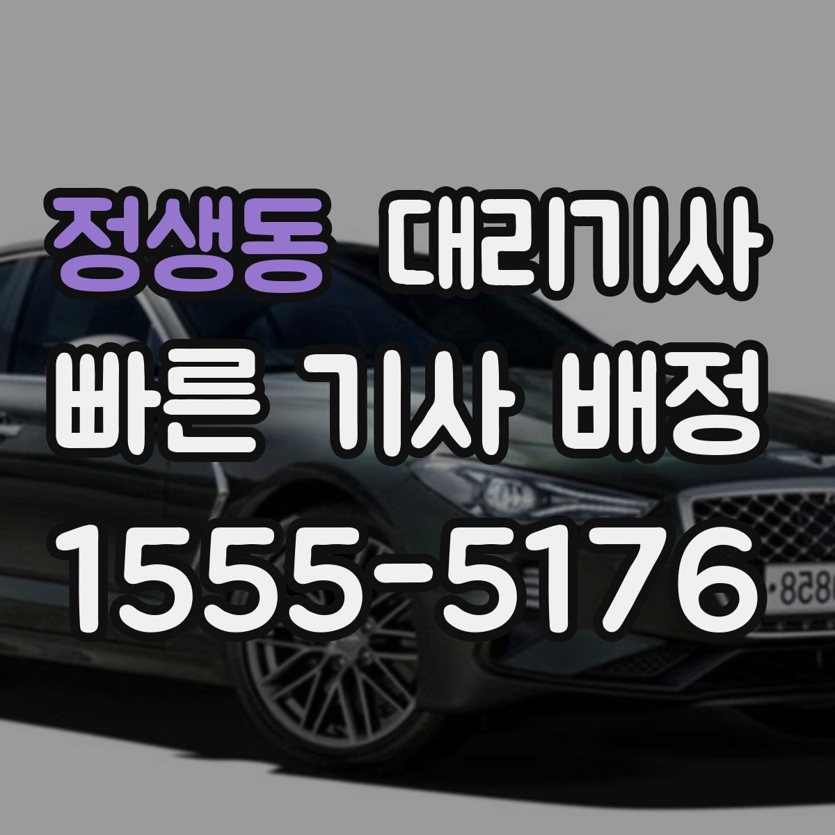 정생동 대리기사