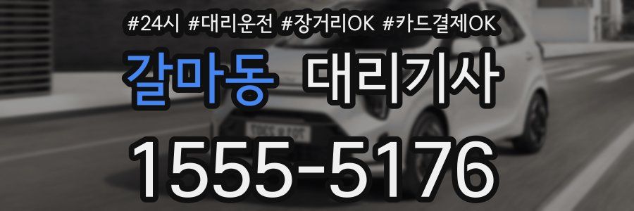 갈마동 대리기사