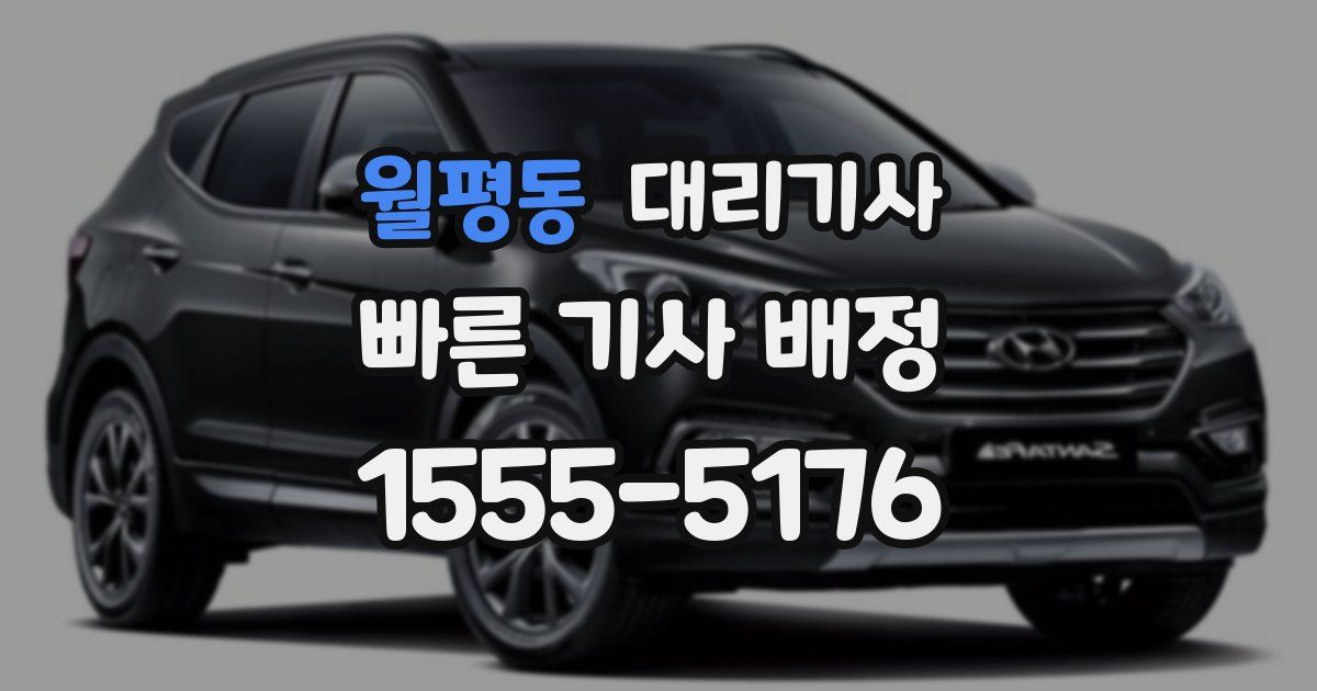 월평동 대리기사