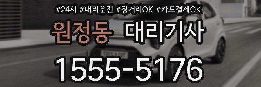 원정동 대리기사