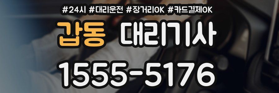 갑동 대리기사
