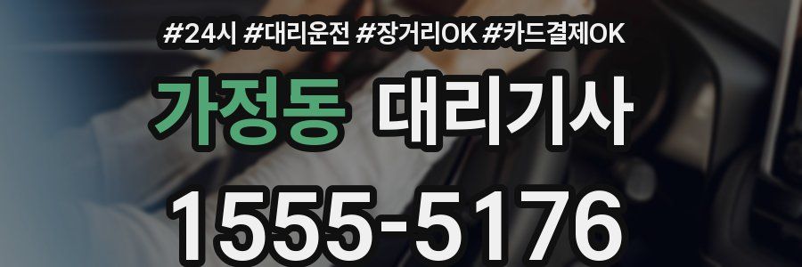 가정동 대리기사