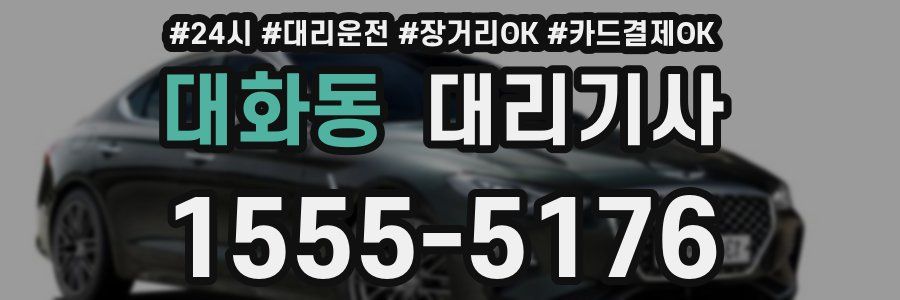 대화동 대리기사