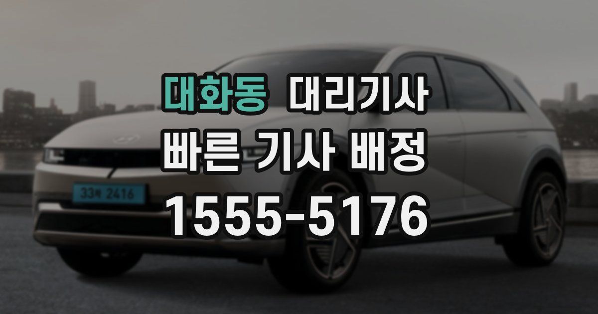 대화동 대리기사