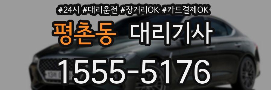 평촌동 대리기사