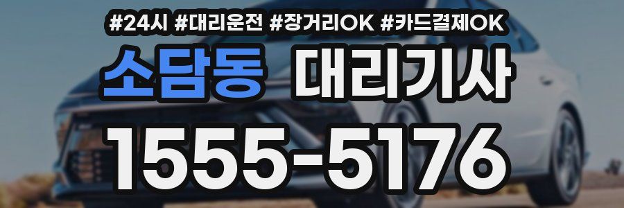 소담동 대리기사