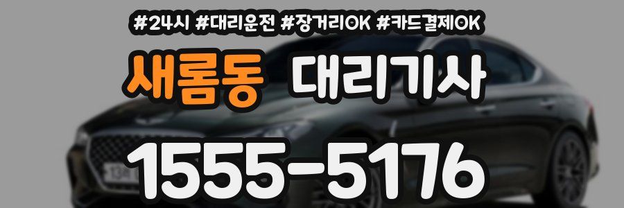 새롬동 대리기사