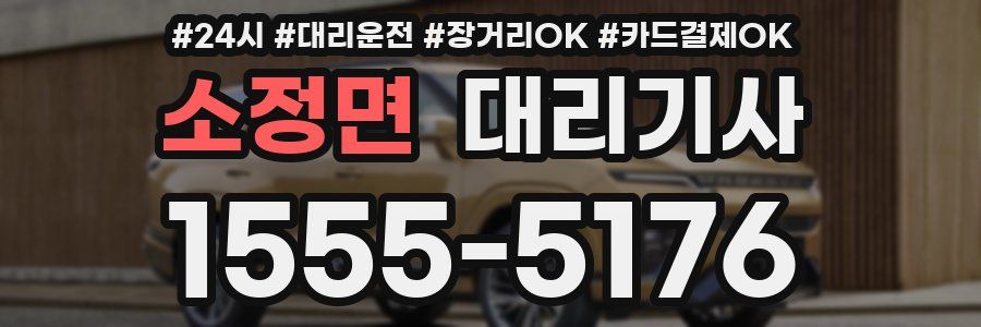 소정면 대리기사