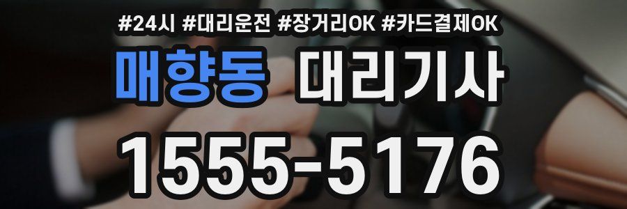 매향동 대리기사