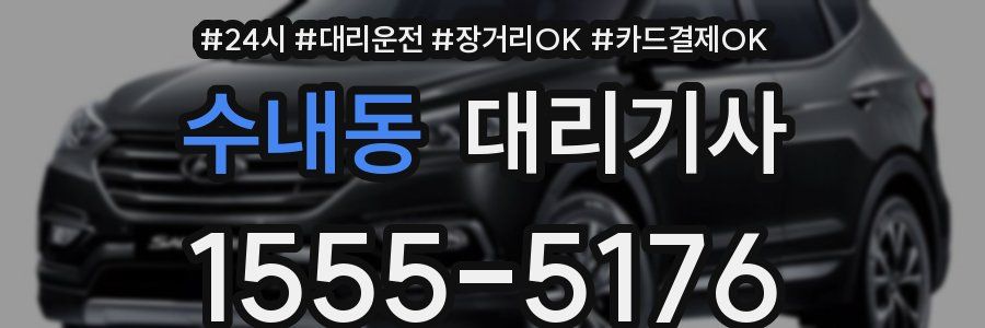 수내동 대리기사