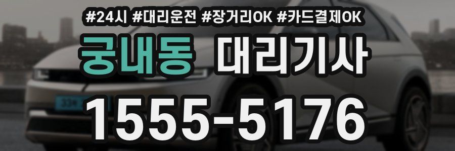 궁내동 대리기사
