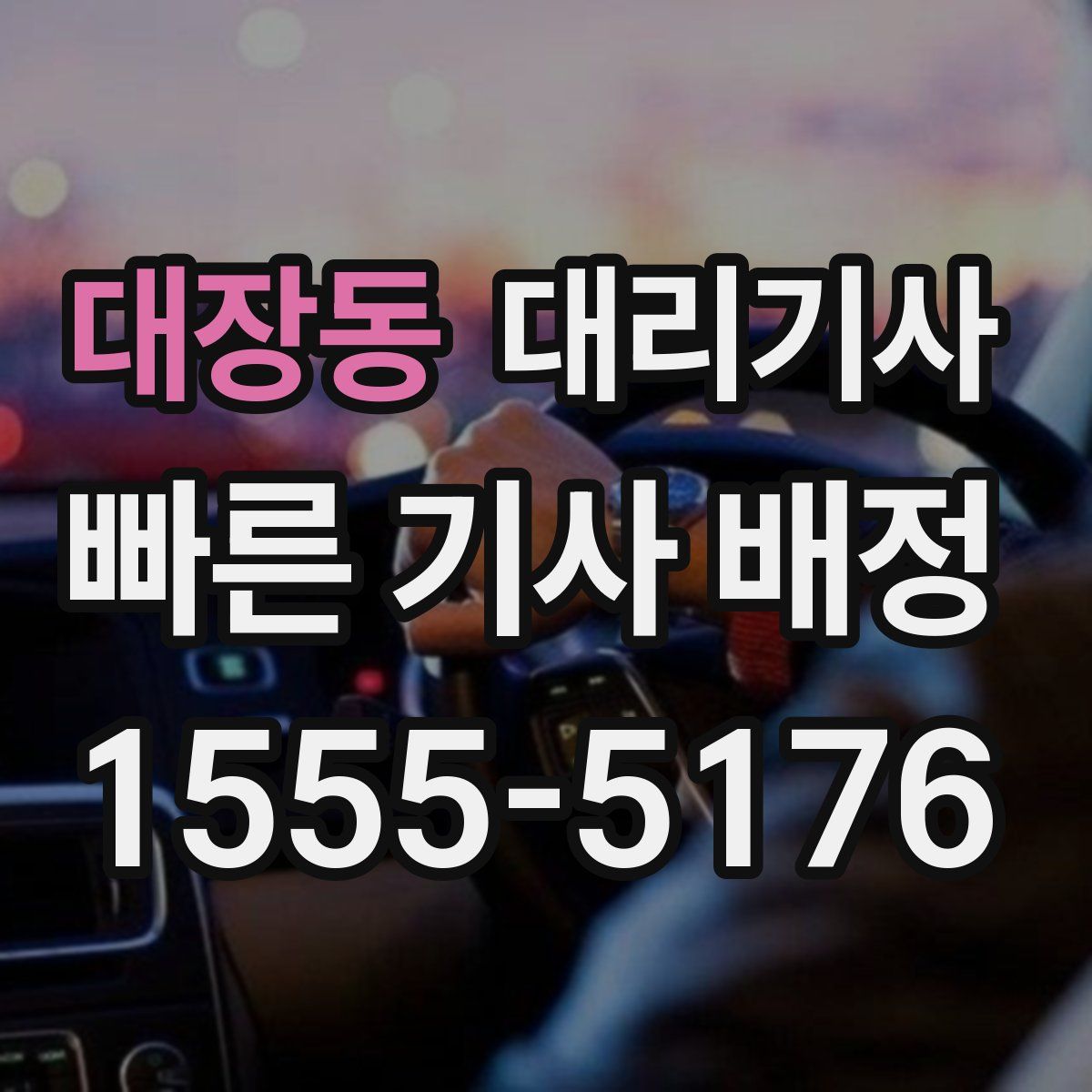 대장동 대리기사