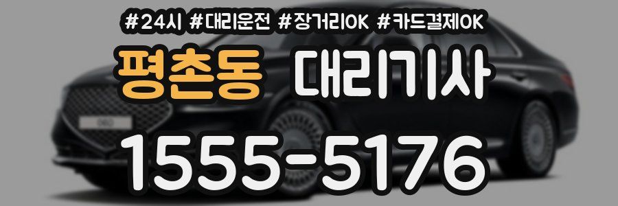 평촌동 대리기사