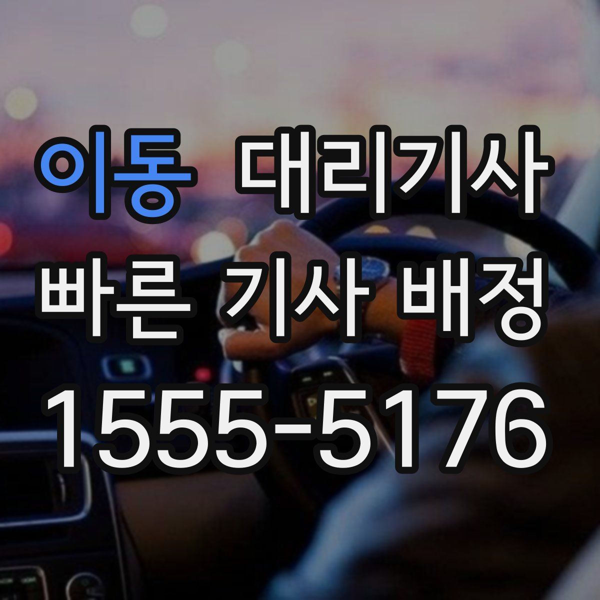 이동 대리기사