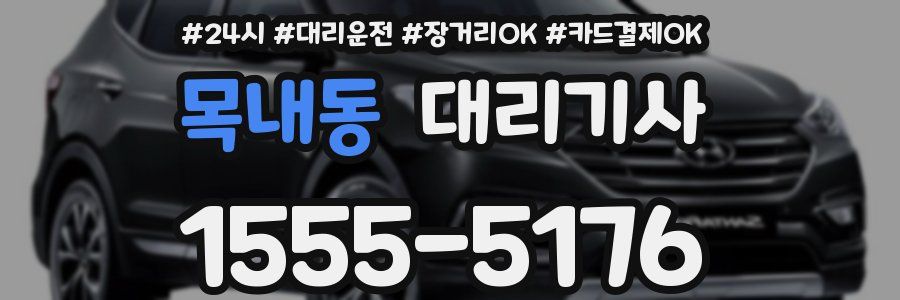 목내동 대리기사