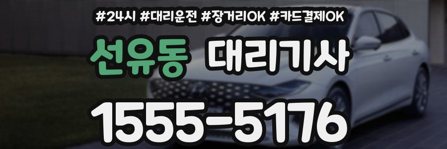 선유동 대리기사