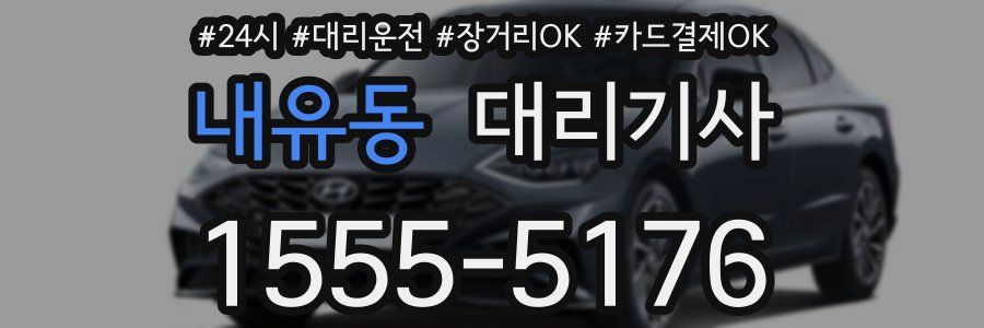 내유동 대리기사