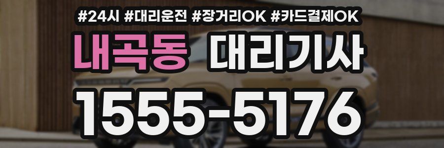 내곡동 대리기사