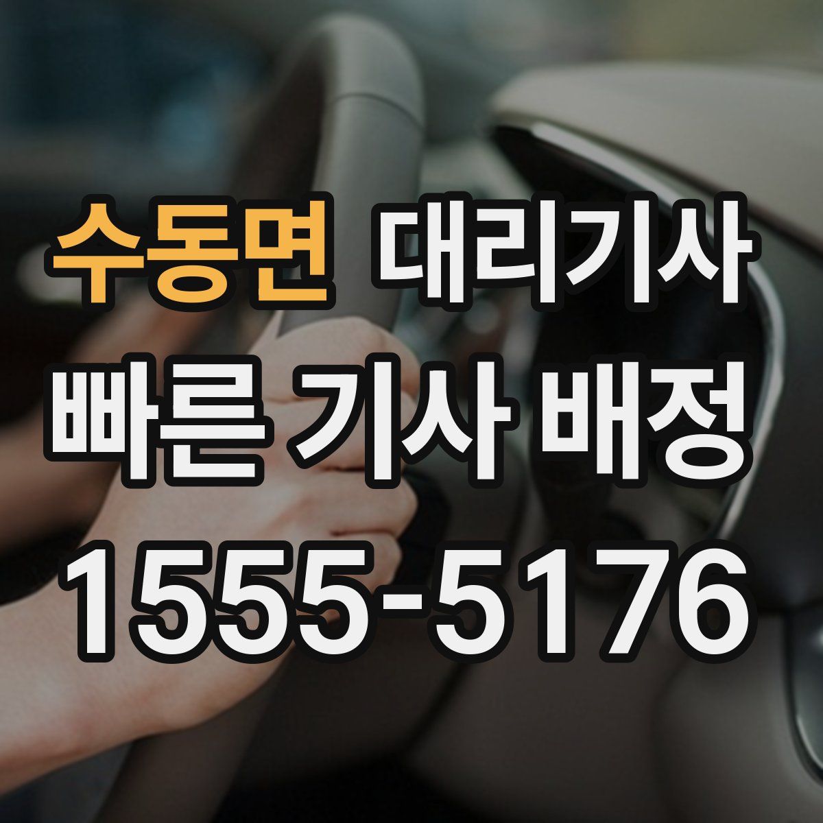 수동면 대리기사