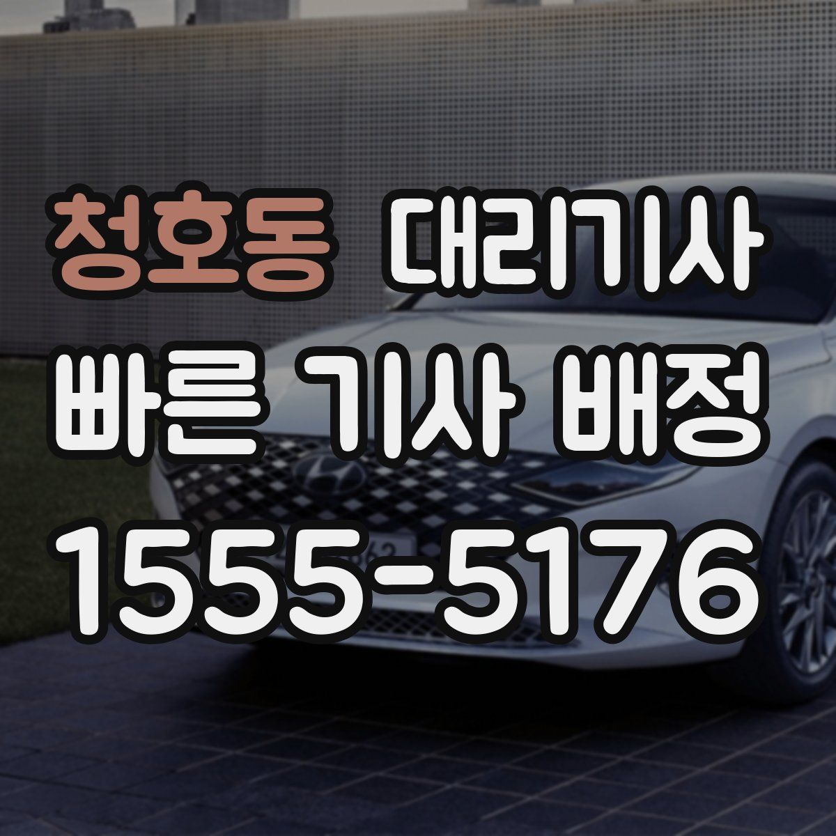 청호동 대리기사