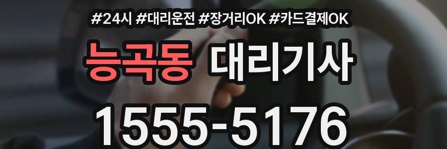 능곡동 대리기사